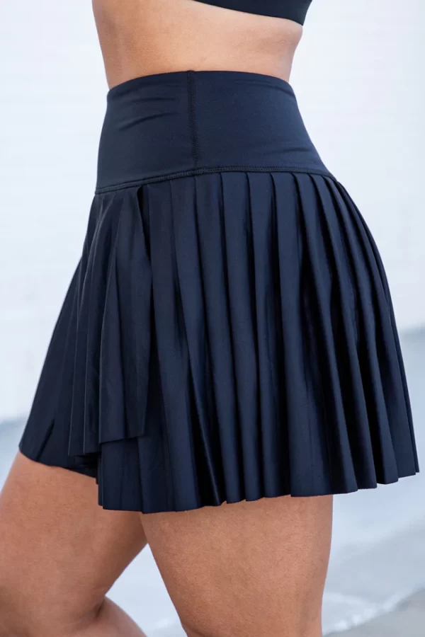 The Perfect Match Black Accordion Active Skirt - Image 4
